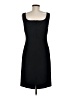 Chetta B 100% Polyester Solid Black Casual Dress Size 8 - photo 2