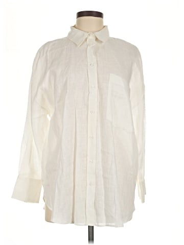 Zara Long Sleeve Button-Down Shirt (view 1)