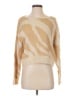 Mi ami 100% Acrylic Animal Print Tan Pullover Sweater Size S - photo 1