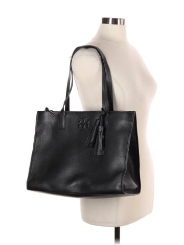 Tory Burch Leather Tote (view 2)