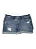 a.n.a. A New Approach Blue Denim Shorts Size 6 - photo 1