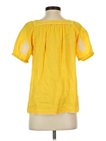 J.Crew Factory Store Short Sleeve Blouse (view 2)