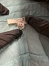 Easel 100% Rayon Teal 3/4 Sleeve Button-Down Shirt Size 1X - photo 7