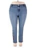 Chico's Hearts Blue Jeans Size XL (3.5) - photo 1
