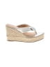 Jack Rogers Silver Wedges Size 8 1/2 - photo 1