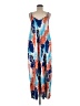 Poetsky Tropical Blue Casual Dress Size M - photo 1