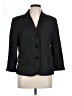 Lafayette 148 New York Houndstooth Black Blazer Size 12 - photo 1