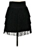 Lumiere Solid Black Casual Skirt Size S - photo 1