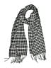 Italy Design Houndstooth Multi Color Black Scarf One size - photo 1