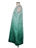 Escada 100% Polyester Color Block Teal Cocktail Dress Size EU 40 / US 10 - photo 5