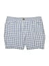 Lands' End Checkered-gingham Blue Shorts Size 6 (petite) - photo 1