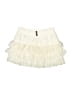 Assorted Brands 100% Cotton Solid Ivory Formal Skirt Size M - photo 2