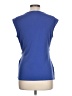 Ann Taylor Blue Sleeveless Blouse Size L - photo 2