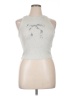 Hollister Silver Tank Top Size XL - photo 1