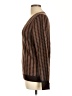 Worthington Houndstooth Brown Pullover Sweater Size L - photo 5