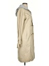 Missguided 100% Cotton Tan Trenchcoat Size 4 - photo 4