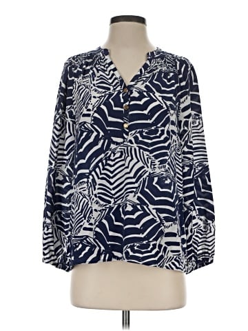 Lilly Pulitzer Long Sleeve Silk Top (view 1)
