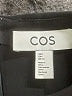 Cos 100% Polyester Solid Black Cocktail Dress Size S - photo 7
