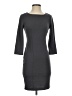 Forever 21 Solid Gray Casual Dress Size S - photo 1