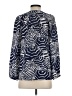 Lilly Pulitzer 100% Silk Blue Long Sleeve Silk Top Size S - photo 2