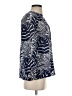 Lilly Pulitzer 100% Silk Blue Long Sleeve Silk Top Size S - photo 4