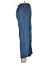 Happily Grey Blue Linen Pants Size L - photo 4