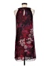 ECI 100% Polyester Paisley Burgundy Cocktail Dress Size 8 - photo 2