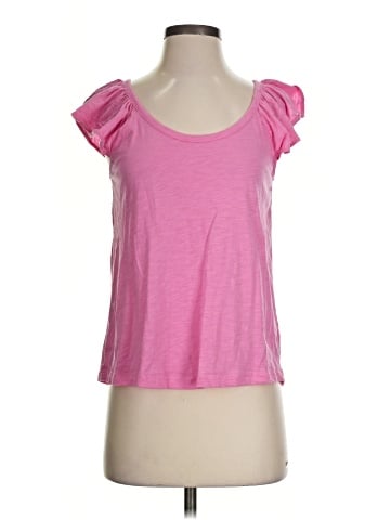 Ann Taylor LOFT Short Sleeve T-Shirt (view 1)