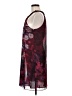 ECI 100% Polyester Paisley Burgundy Cocktail Dress Size 8 - photo 5