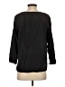 Levi's 100% Silk Black 3/4 Sleeve Silk Top Size S - photo 2