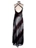 Morgan & Co. 100% Polyester Metallic Silver Cocktail Dress Size 13 - photo 2
