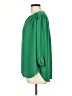 Pleione 100% Polyester Green 3/4 Sleeve Blouse Size L - photo 5