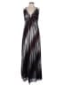 Morgan & Co. 100% Polyester Metallic Silver Cocktail Dress Size 13 - photo 1