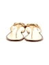 MICHAEL Michael Kors Gold Flip Flops Size 5 - photo 2