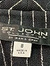 St. John Collection Stripes Black Blazer Size 8 - photo 6