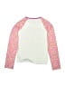 Lands' End 100% Polyester Ivory Long Sleeve T-Shirt Size 14 - photo 2
