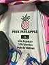 Pink Pineapple Pink Long Sleeve Polo Size S - photo 7