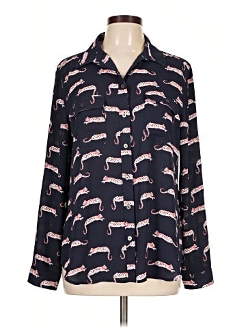 Ann Taylor LOFT Long Sleeve Blouse (view 1)