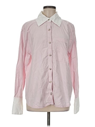 We the Free Long Sleeve Button-Down Shirt (view 1)