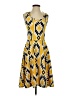 Lularoe Chevron-herringbone Yellow Casual Dress Size XS - photo 1
