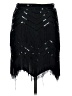 Miss Me 100% Polyester Black Formal Skirt Size M - photo 1