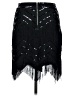 Miss Me 100% Polyester Black Formal Skirt Size M - photo 2