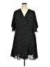 City Chic 100% Polyester Polka Dots Black Casual Dress Size 22 Plus (XL) - photo 1