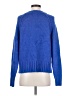 Fashion Nova Solid Blue Pullover Sweater Size XS - photo 2