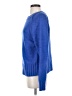 Fashion Nova Solid Blue Pullover Sweater Size XS - photo 5