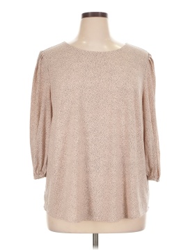 Adrianna Papell 3/4 Sleeve Top