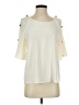 Amanda Uprichard Ivory Short Sleeve Top Size S - photo 1