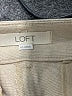 Ann Taylor LOFT Solid Tan Khakis Size 10 - photo 7