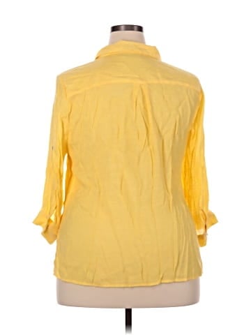 Kim Rogers 3/4 Sleeve Button-Down Shirt (view 2)