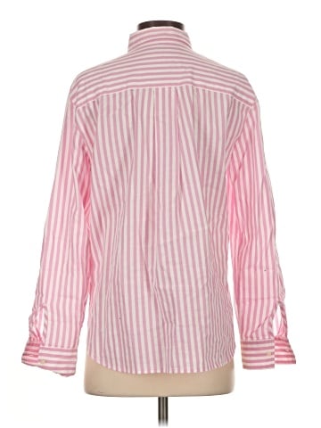 Ann Taylor LOFT Long Sleeve Button-Down Shirt (view 2)